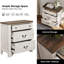 Commode décorative 6 tiroirs Haikey Commode en bois l 63 po-163541415-136892265