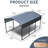 10'W X 15'D Metal Carport With Galvanized Steel Roof - Heavy Duty Garage For Driveway Vehicles Outdoor 10 X 15 Ft, Boats