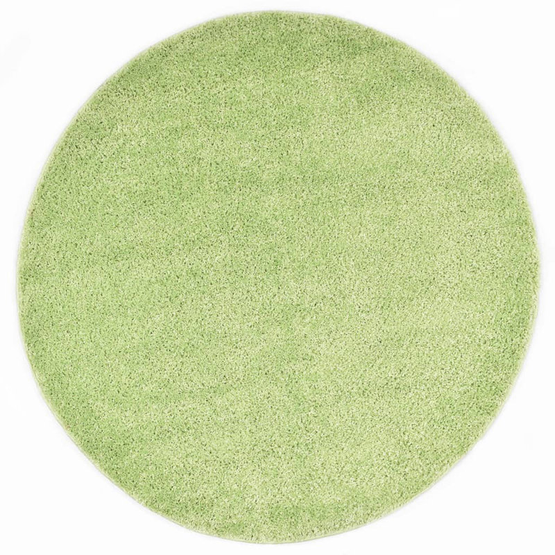 Round Hatmaker Solid Colour Area Rug, Round 160cm
