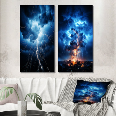 «Lightning Electrifiant Moment» 2 pièces