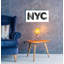 «NYC» par Robert Farkas, art mural en verre acrylique-1526320480