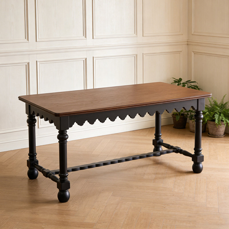Table de salle à manger Exquise Retro, H 30,31 po x L 62,99 po x l 33,46 po