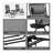 Zero Gravity Chair Set With Side Table, Folding Reclining Chair With Cupholders & Pillows, Adjustable Lounge Chair For Pool, Backyard, Lawn, Beach,-1606749992
