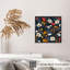 Floral rétro, fleurs sauvages III, reproduction d'art rétro sans cadre