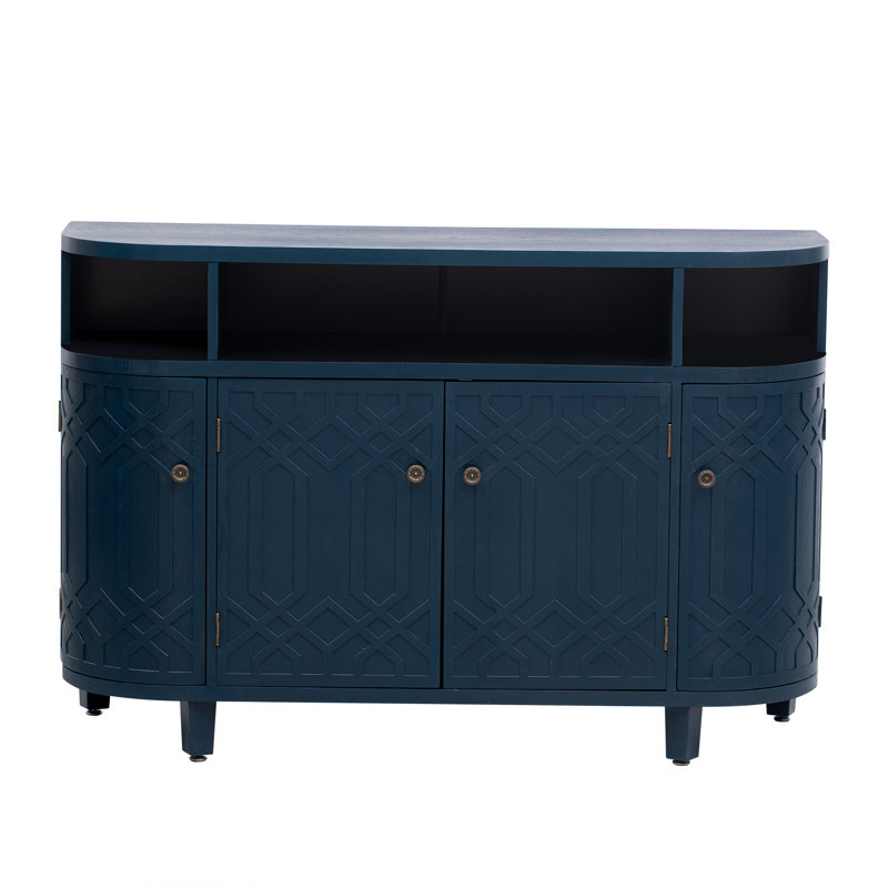Armoire de rangement traditionnelle à trois tablettes avec tablettes réglables en bois aggloméré durable et bois de sapin