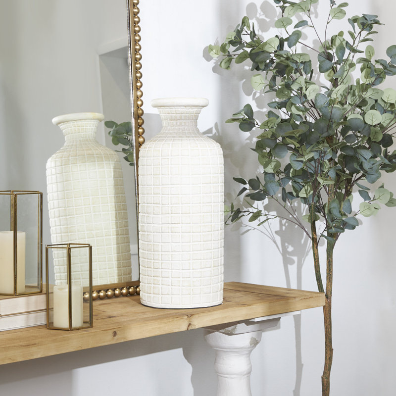 Vase de table Almeria, H 22,6 po x l 9,9 po x P 10,05 po