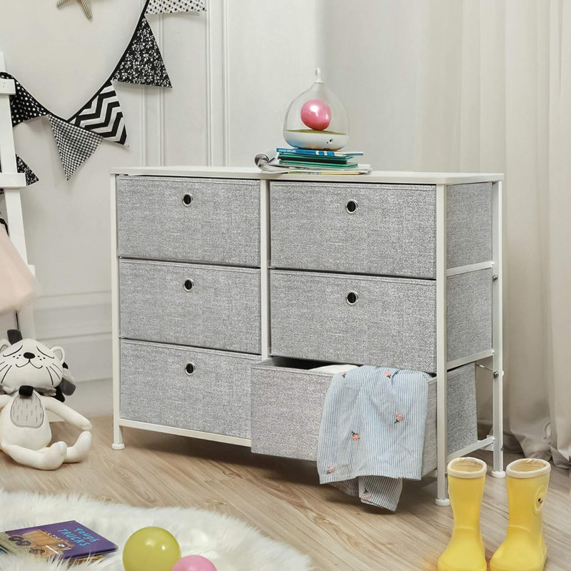Commode 6 tiroirs Vanatta