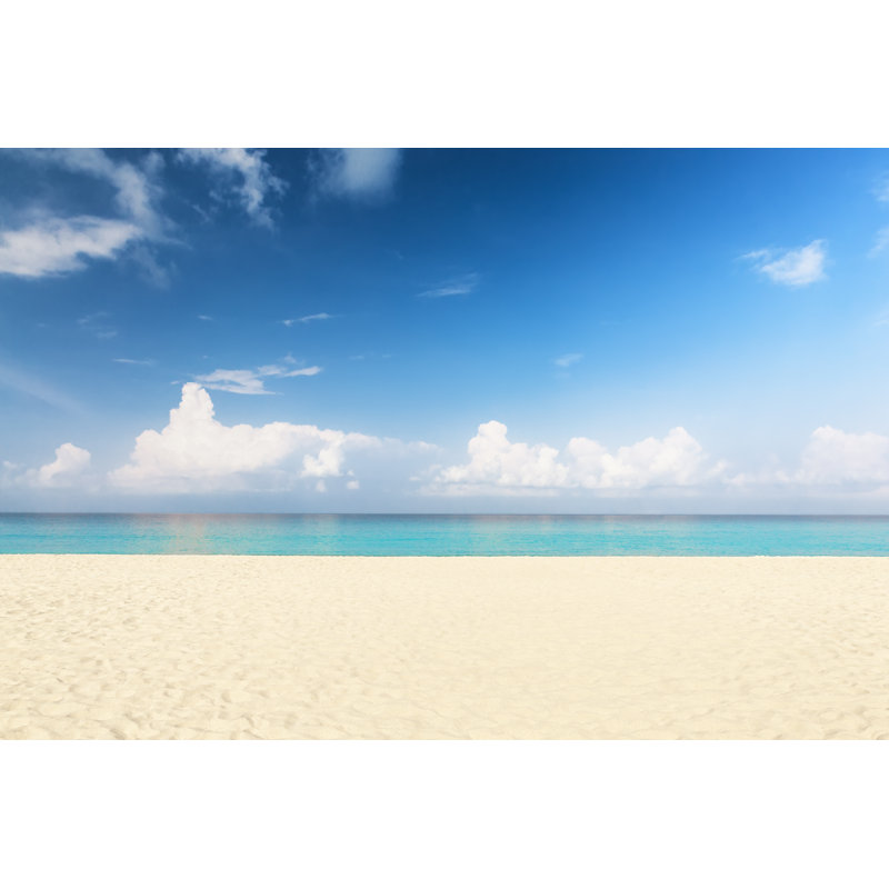 Sand Beach by Preto_perola - Wrapped Canvas Print, 30cm H x 46cm W x 3.8cm D