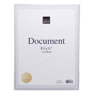 Cadre photo simple en transparent