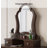 American-Style Rustic All-Solid Wood Dresser With Stool