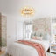 Lustre rond en cristal Dandelion