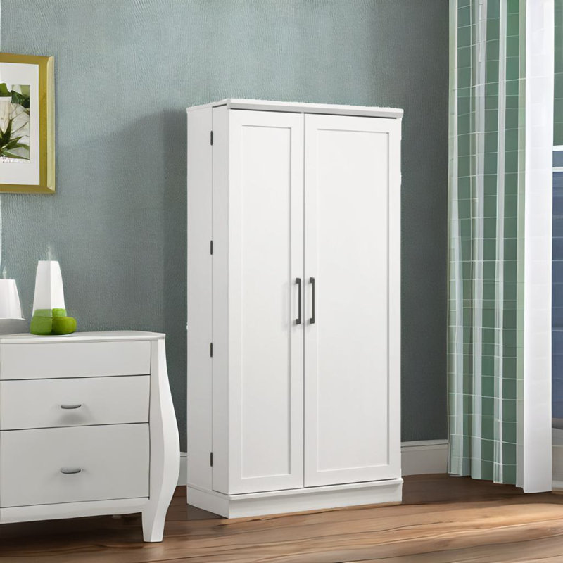 Armoire de rangement blanche