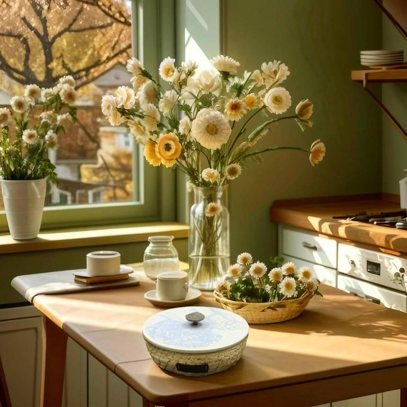 Porte-tortilla en chanvre Lilas Bluebird