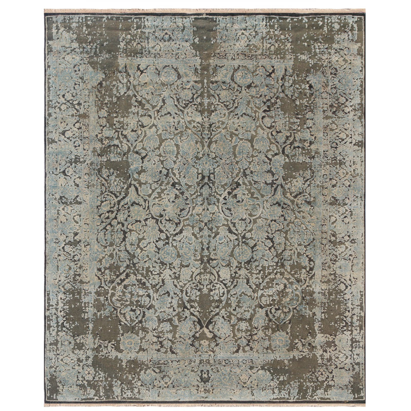 Euphoria Hand-Knotted Bitter 2' X 3'