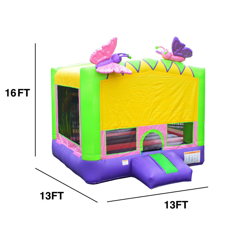 Jeu gonflable papillon scintillant