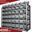 Étagère de garage robuste à 6 niveaux de l 68 po x P 24 po x H 87 po-1271932384