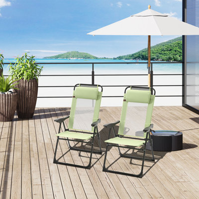 Jahvarni Portable Folding Camping Chair by Arlmont & Co.