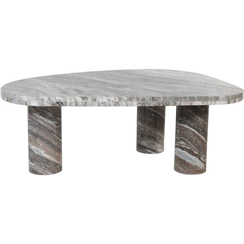 Messina Coffee Table, Brown Marble