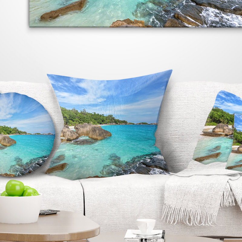 Coussin d'été Schafer, 16 po x 1 po, Coussin décoratif