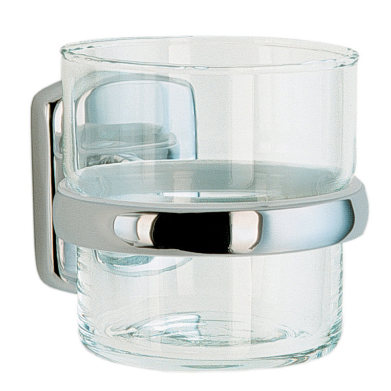 Gobelet de cabine ou porte-gobelet, Chrome brossé