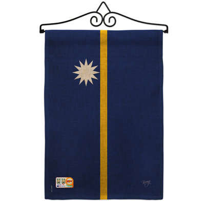 Double Sided 18.5'' H x 13'' W Polyester Garden Flag