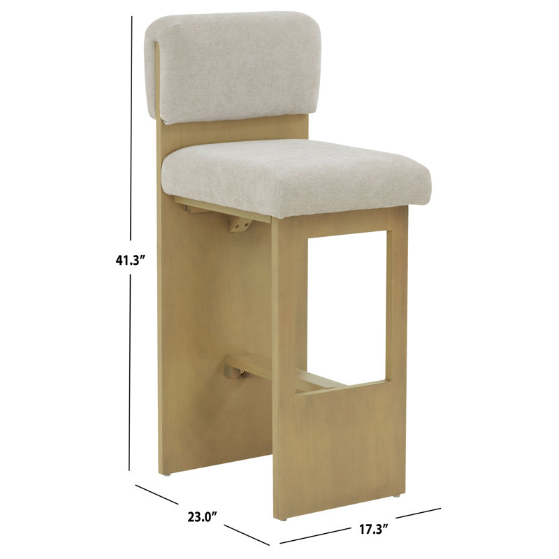 Tabouret de comptoir moderne Gerrelt, Tabouret de bar = siège d'une hauteur de 30 po