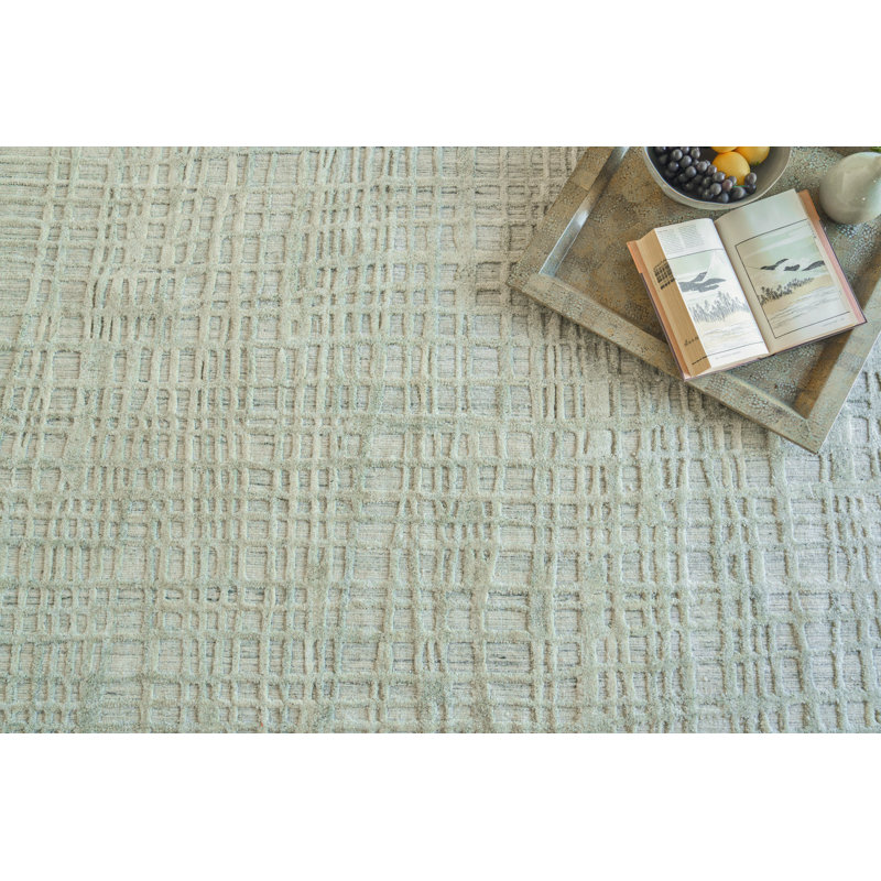 Crescendo Area Rug in Beige, Rectangle 9' x 12'