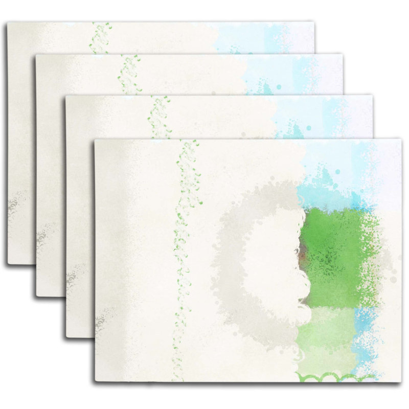 Napperon abstrait en polyester