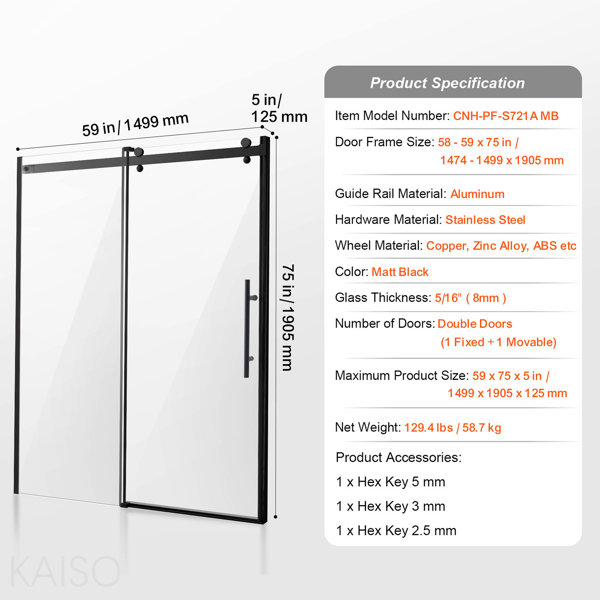 Dimensions du produit