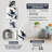 Jach Metal Wall Clock