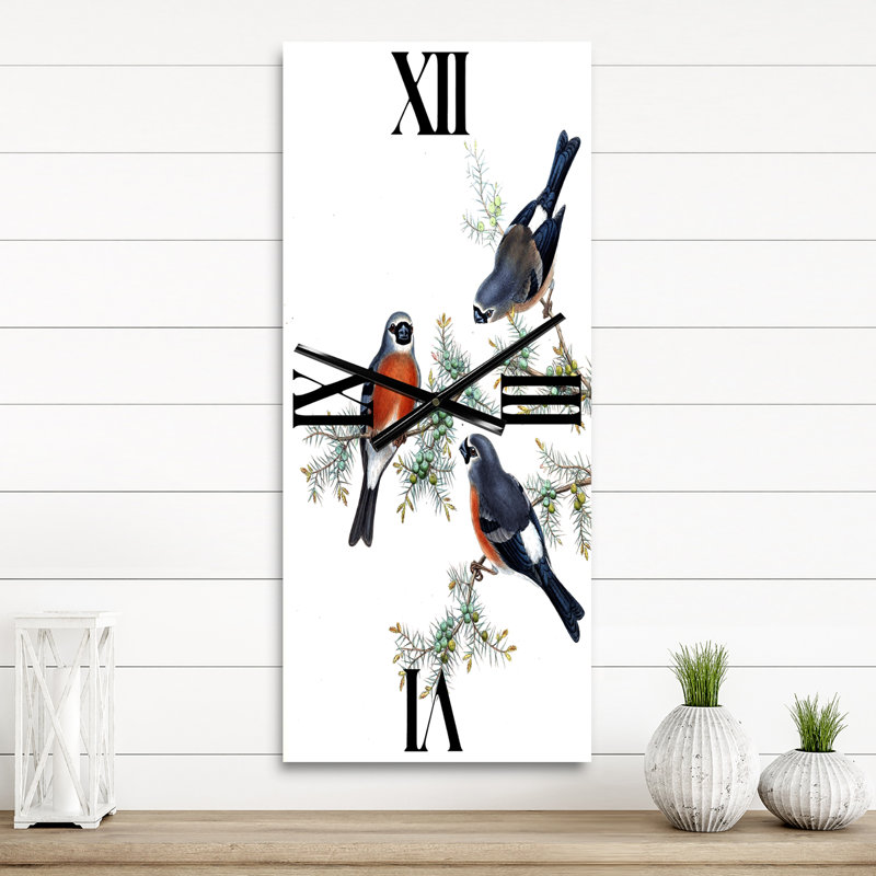 Horloge murale animaux de campagne, Grand