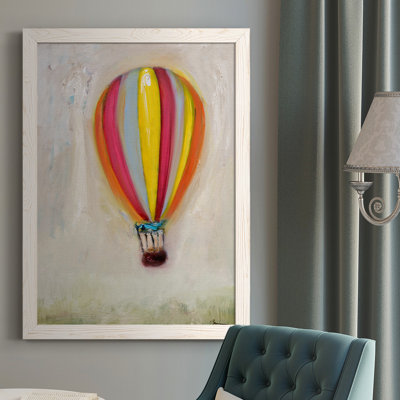 Kronos Lucky Hot Air Balloon, reproduction d'art sur toile encadrée
