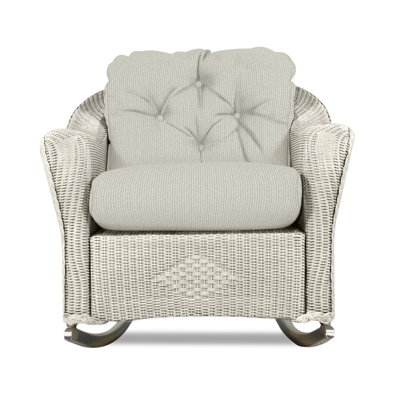 Reflections Outdoor Rocker Chair, Beach Navy, Linen