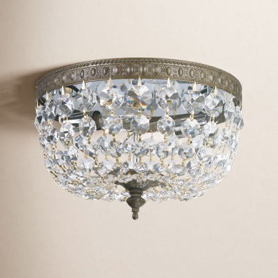 2-Light Flush Mount