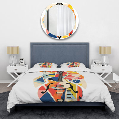Funky Guitar Muse - Fruits Duvet Cover Set