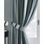 Naiya Polyester Room Darkening Pencil Pleat Curtains Pair-1785845413-1785845433