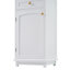 Armoire d'appoint de salle de bain 63 "avec portes et tiroirs en verre Dispositif-1341630073