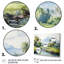 Paysage indonésien - Art mural Indonésie-463032164-463032169