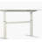 47" Tech Desk Standing and Adjustable Desk In White