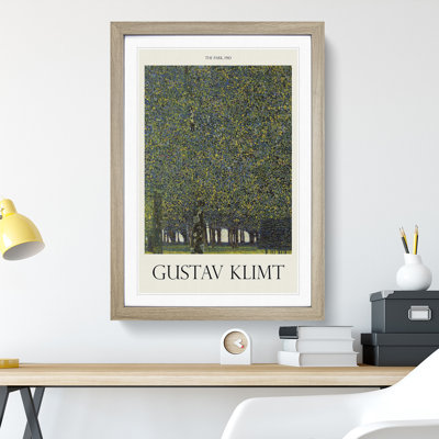 The Park by Gustav Klimt - Framed Print