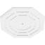 Médaillon de plafond contemporain en PVC de qualité architecturale 26 po x P 7 po x P 10 1/4 po x P 1 po-36079128