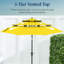 Parasol de patio à 3 niveaux-130904410