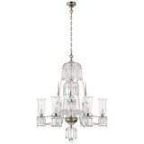 Crowley 6 - Light Glass Chandelier