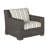 Rustic Woven Lounge Chair - Slate Gray-62332849-62332847-63221115