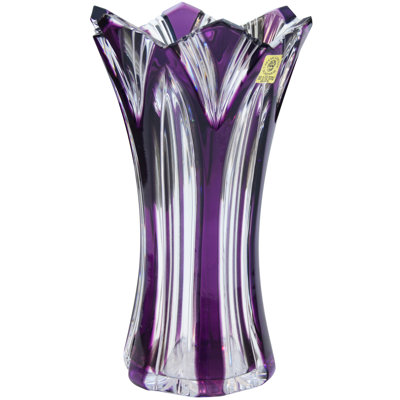 Handmade Crystal Table Vase