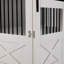 Hueramo Iron Dog House with 2 Doors