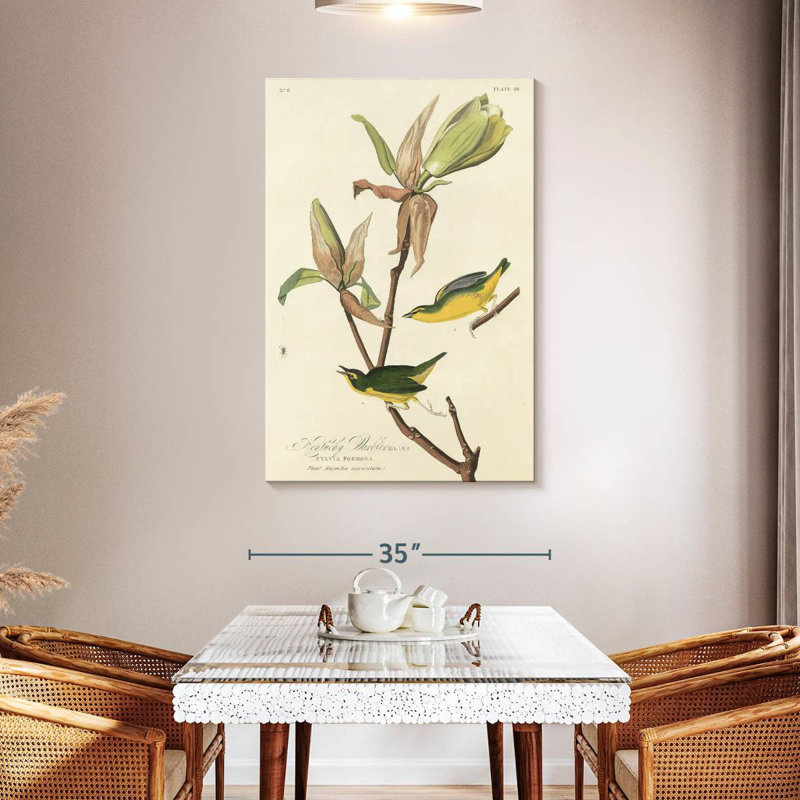 Brampt Kentucky Warbler, 48" H x 32" W
