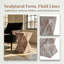 Table d'appoint d'extérieur, petit tabouret en béton avec une finition en pierre patinée, table d'appoint / table basse de style art sculptural, table d'appoint décorative, table en forme de tambour, convient pour une utilisation intérieure et extérieure