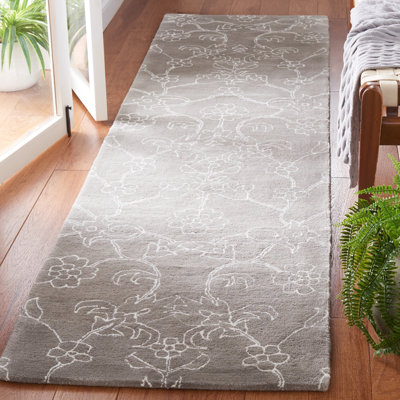 Fifth Avenue Hand Tufted New Zealand Wool Floral Rug