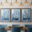 NAUTICAL Series CCCCLIXIX - Impression sur mesure encadrée de qualité supérieure - 3 pièces-1695615356-1695615359